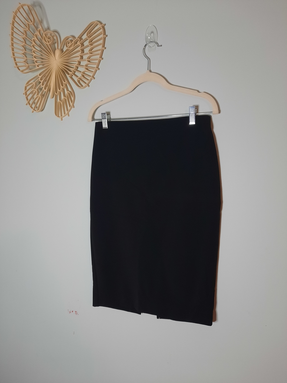 Express Black High Waisted Pencil Skirt Career Workwear Size 6